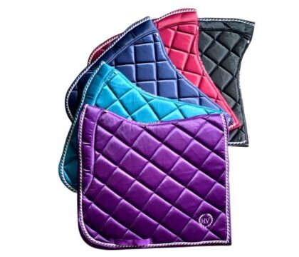 Dressage Saddle pads with Silver Embelishments