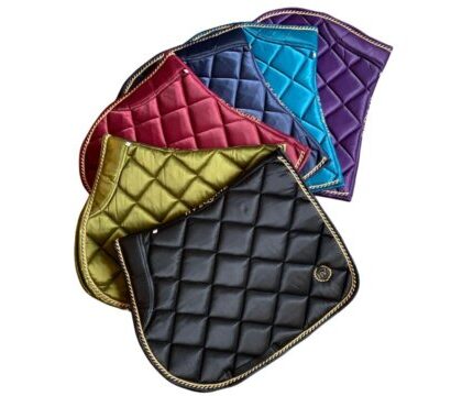 General Purpose Saddle Pads with Gold Embelishments