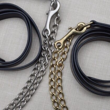 Red Barn Leather Lead Line